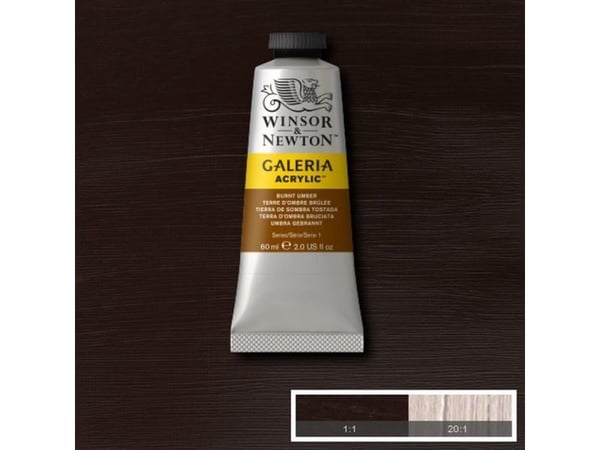 Akryyli Galleria 60Ml Burnt Umber 076