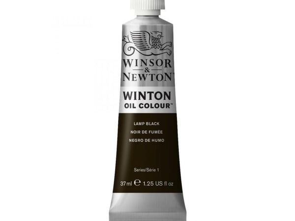 Winsor & Newton 1414337, Svart, 37 ml, Rør, 1 stykker