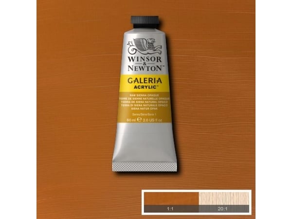 Winsor & Newton Galeria, Rør, Sienna Opaque, 60 ml