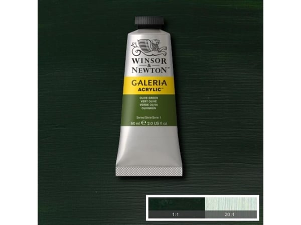 Winsor & Newton PG7 • PR101 • PY42, 60 ml, Grønn, Satin, Rør