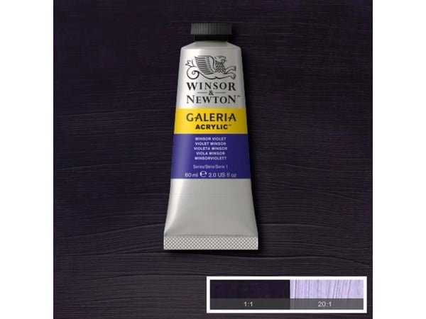 Winsor & Newton PV23 (RS), 60 ml, Fiolett, Satin, Rør