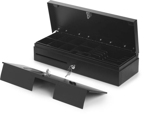 Capture CA-CF460-680 - Elektronisk beløpskasse med flip-top - 12 / 24 V - svart
