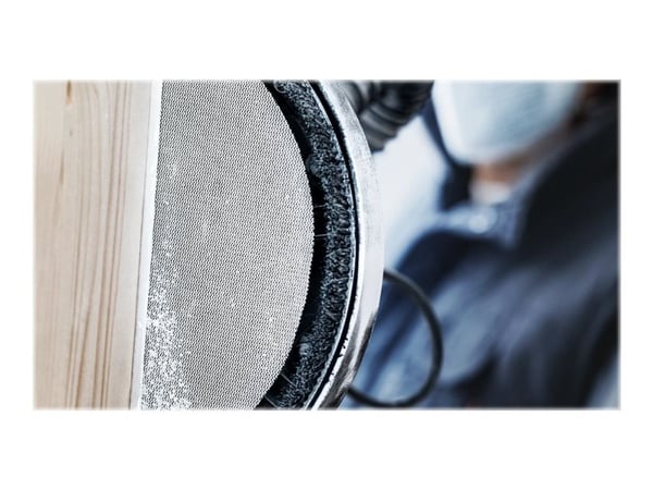 Bosch Expert M480 Net - Slipeark - for tørrmur, bløtt tre, løvtre, maling, finertre - 25 deler - rund - grovkorn: P120 - 225 mm