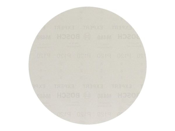 Bosch Expert M480 Net - Slipeark - for tørrmur, bløtt tre, løvtre, maling, finertre - 25 deler - rund - grovkorn: P120 - 225 mm