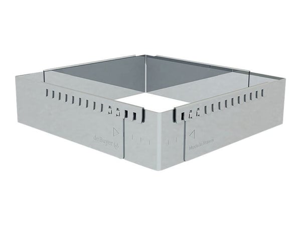 de Buyer - Pastry mold - 21.5 x 11.5 cm to 40 x 21 cm - rektangulær