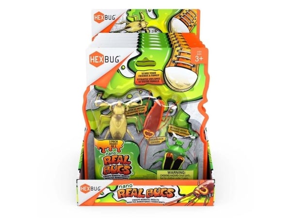 Hexbug Nano Real Bugs 3 pack Asst.