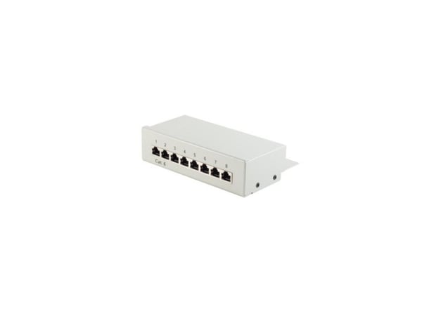 S-Conn 75060, RJ-45, Cat6, Grå, Metall, 160 mm, 45 mm