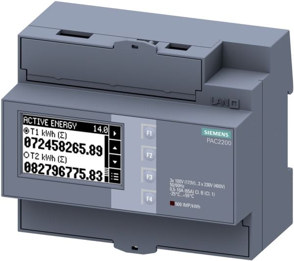 Siemens 7KM2200-2EA40-1DA1, Strøm, kWh (kilowattime), 526 g