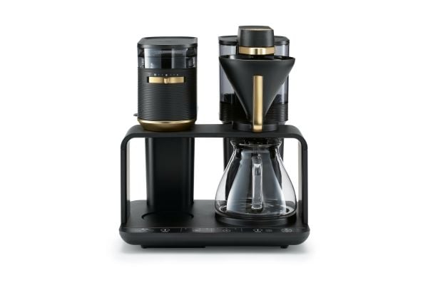 Melitta EPOS 1024-04, Kaffebrygger (drypp), 1 l, Kaffe bønner, Innebygd kaffekvern, 1515 W, Sort, Gull