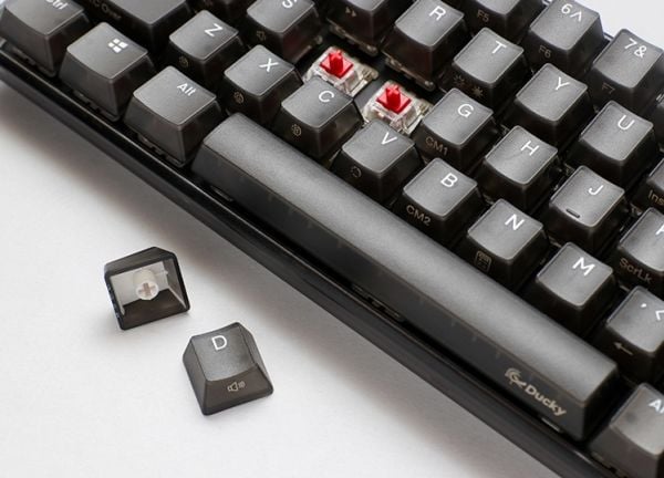Ducky One 3 Aura Mini, 60%, USB, Mekaaninen, QWERTY, RGB LED, Musta