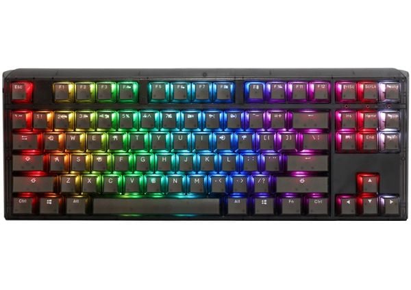 Ducky One 3 Aura Black TKL Gaming Tastatur, RGB LED - Gateron Baby Kangaroo (US)