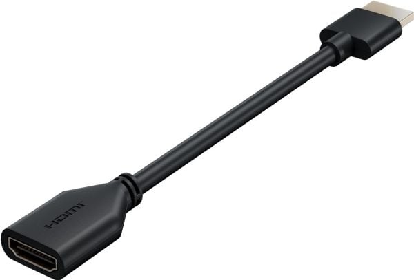 Goobay 64824, 0,1 m, HDMI Type A (standard), HDMI, hann, hunn, rett