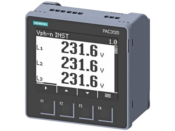 Siemens-energiamittari 690 V 5 A IP65 (7KM31201BA011EA0)