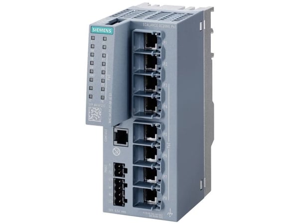 Siemens 6GK5208-0RA00-5AC2 Industrial Ethernet Switch, Håndtert