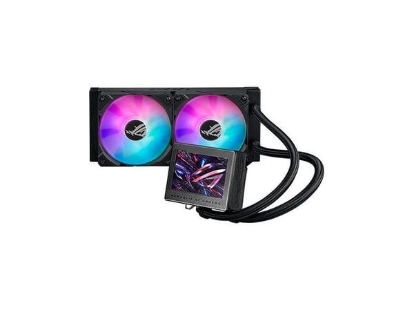 ASUS ROG RYUJIN III 240 ARGB - Væskekjølesystem for prosessor - med LCD-skjerm - (for: LGA115x Socket, LGA1200, LGA1700, AM4, AM5) - kobber - 120 mm