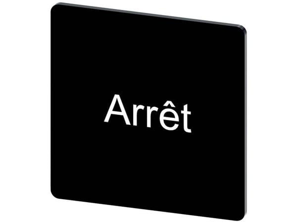 Siemens 3SU1900-0AE16-0GB0 3SU19000AE160GB0 Betegnelsesskilt 10 stk