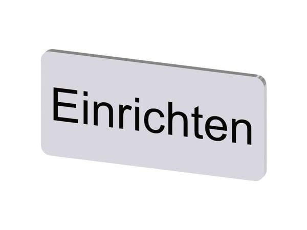 Siemens 3SU1900-0AC81-0AR0 betegnelse skilt 10 stk