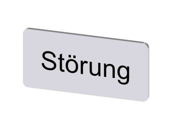 Siemens 3SU1900-0AC81-0AQ0 betegnelse-skilt 10 stk