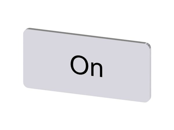 Siemens 3SU1900-0AC81-0DJ0 Betegnelsesskilt 10 stk