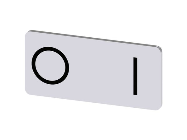 Siemens 3SU1900-0AC81-0QG0 beteckningsskylt 10 st