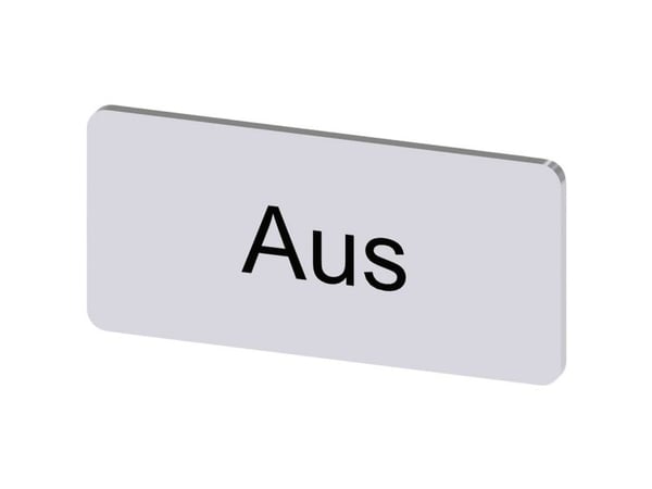 Siemens 3SU1900-0AC81-0AC0 Betegnelsesskilt 10 stk