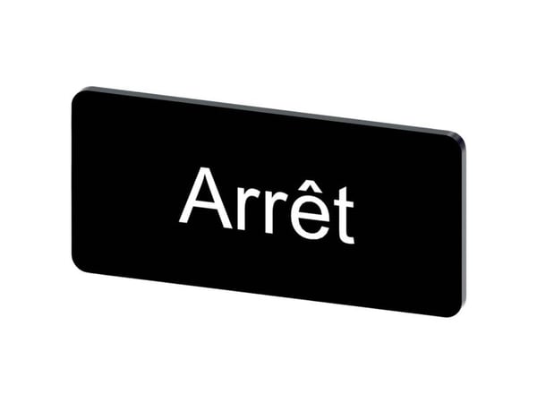 Siemens 3SU1900-0AC16-0GB0 merkeskilt 10 stk