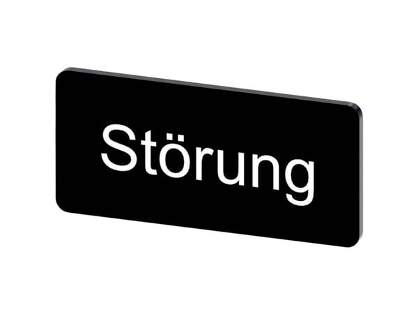 Siemens 3SU1900-0AC16-0AQ0 merkeskilt, 10 stk