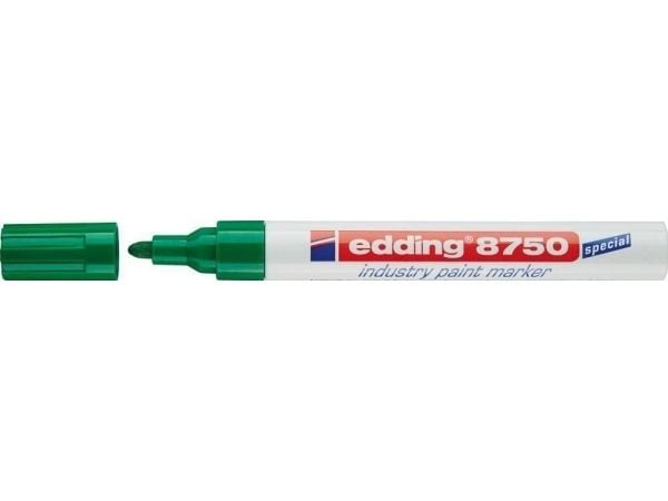edding 8750 industry paint - Markør - permanent - grønn - fargeblekk - 2-4 mm