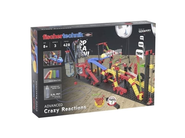 fischertechnik 569018 Crazy Reactions Eksperimenter byggesett fra 8 år