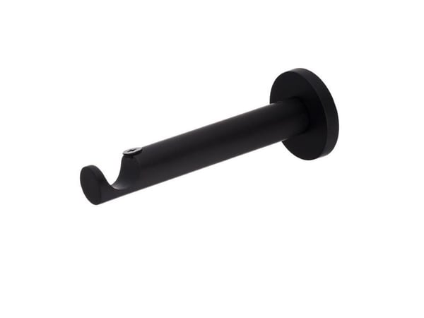 Domoletti gardinstångsfäste enkel D19 M.BLACK