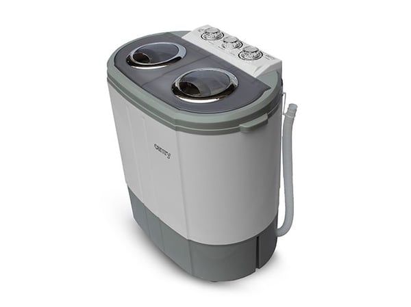 Camry Premium CR 8052, Toplader, 3 kg, Grå, Hvit