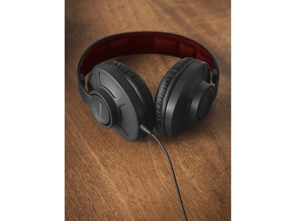 Koss GMR-540-ISO, Koblet med ledninger (ikke trådløs), Spilling, 15 - 22000 Hz, Hodesett, Svart, Rød