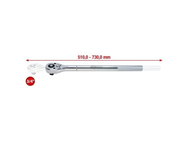 KS Tools 911.3490, Kromvanadiumstål, 24 stykker, DIN 3120, ISO 1174, 1 stykker, 3,35 kg