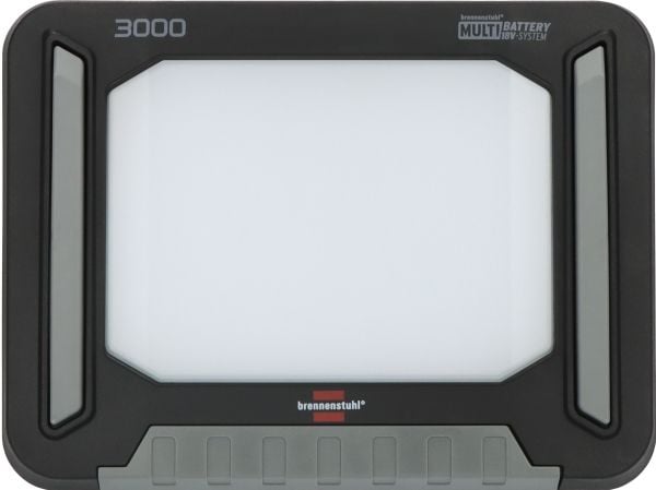 Brennenstuhl 3000 MA - Arbeidslys/flomlys - LED - 27 W - 6500 K - svart, grå