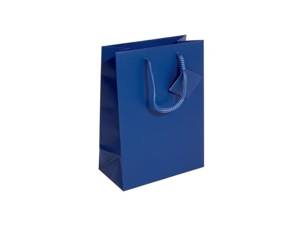 Sigel GT504, Gavepapirbag, Blå, Monokromatisk, Papir, Matt, 157 g/m²