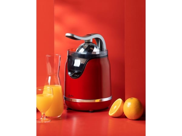 JATA JEEX1059, Håndpresse, Rød, Rustfritt stål, 0,3 l, 1 stykker, Rustfritt stål, 160 W