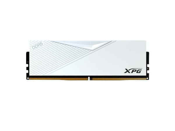 XPG LANCER RGB - DDR5 - sett - 32 GB: 2 x 16 GB - DIMM 288-pin - 6000 MHz / PC5-48000 - CL30 - 1.35 V - ikke-bufret - on-die ECC - hvit