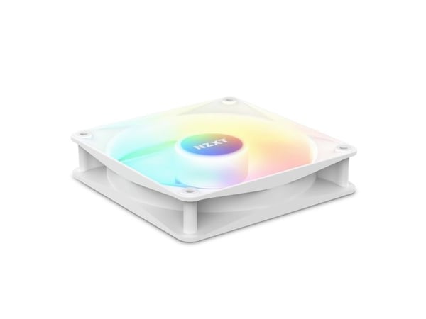 NZXT F Series F140 RGB - Kabinettvifte - 140 mm - matt hvit