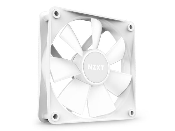 NZXT F Series F140 RGB - Kabinettvifte - 140 mm - matt hvit