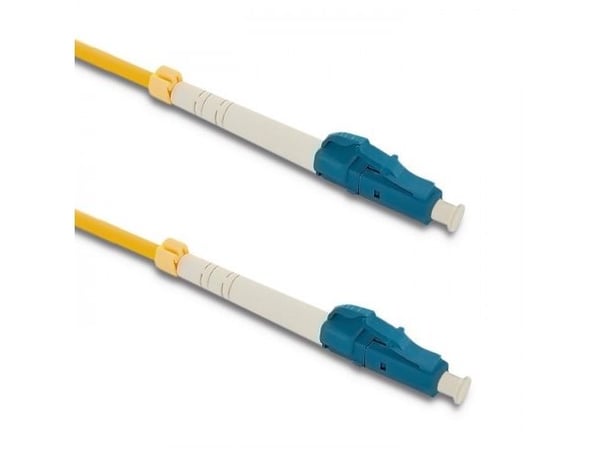 Qoltec - Koblingskabel - LC/UPC-enkeltmodus (hann) til LC/UPC-enkeltmodus (hann) - 1 m - fiberoptisk - simpleks - 9 / 125 micron - G.652D - halogenfri