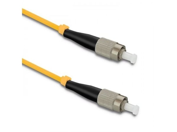 Qoltec Simplex - Patchkabel - FC/UPC enkelttilstand (han) til FC/UPC enkelttilstand (han) - 1 m. - fiberoptik - simplex - 9 / 125 micron - G.652D -...