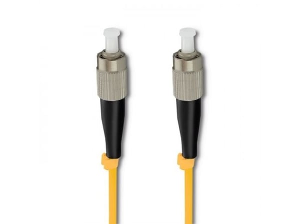 Qoltec Simplex - Patchkabel - FC/UPC enkelttilstand (han) til FC/UPC enkelttilstand (han) - 1 m. - fiberoptik - simplex - 9 / 125 micron - G.652D -...