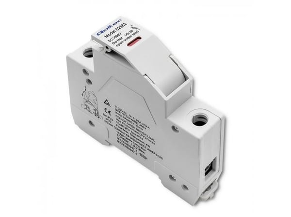Qoltec 52582, Automatsikring med støpt deksel, 1000 V