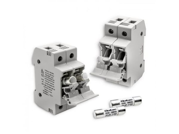 Qoltec 52583, Automatsikring med støpt deksel, 20 A, 1000 V