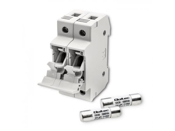 Qoltec 52583, Automatsikring med støpt deksel, 20 A, 1000 V