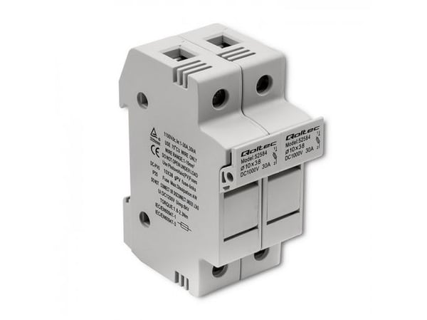 Qoltec 52584, Automatsikring med støpt deksel, 1000 V