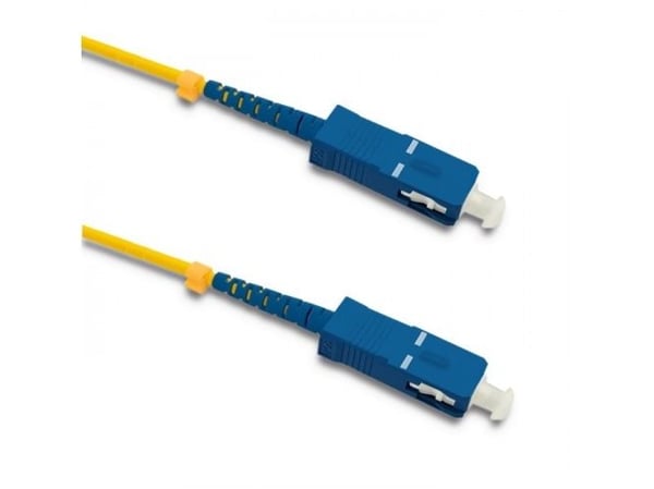 Qoltec Simplex - Koblingskabel - SC/UPC-enkeltmodus (hann) til SC/UPC-enkeltmodus (hann) - 7 m - fiberoptisk - simpleks - 9 / 125 micron - G.652D -...