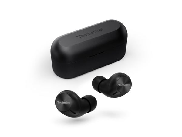 Technics EAH-AZ40M2 - True wireless-hodetelefoner med mikrofon - i øret - Bluetooth - aktiv støydemping - svart