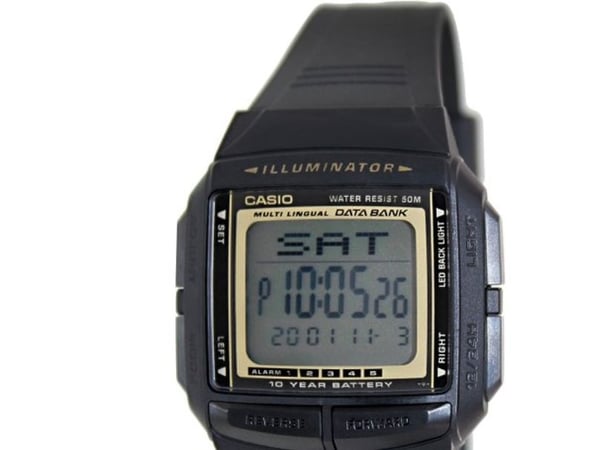 Casio DB-36-9AVDF, Vanntett, Elektronisk