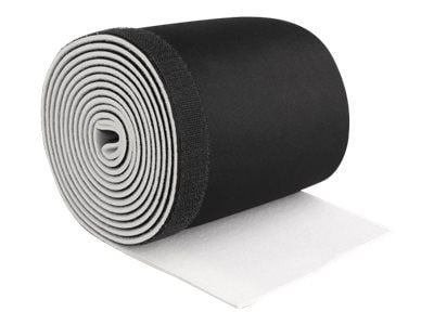 Delock kaapelikanava neopreeni joustava tarranauhalla 3 m x 135 mm musta / valkoinen